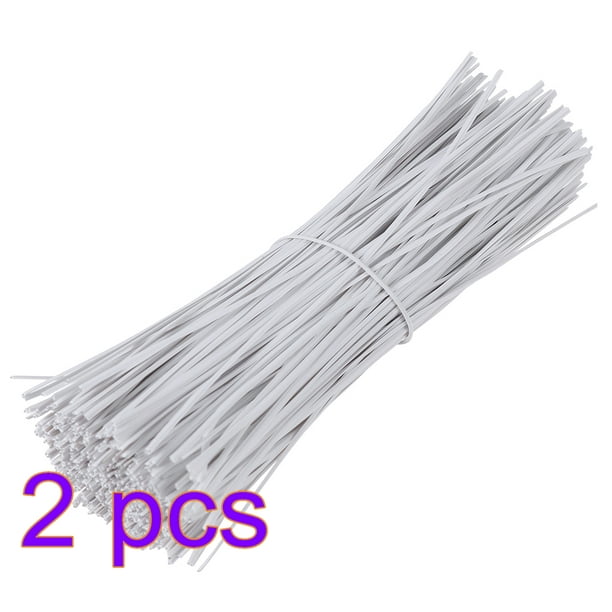 3 Inches Plastic Twist Ties Reusable Cable Cord Wire Ties White 1000pcs 